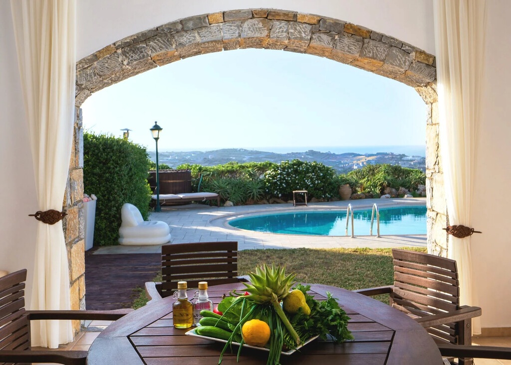 1 - sea view house for sale in lygariá crete greece