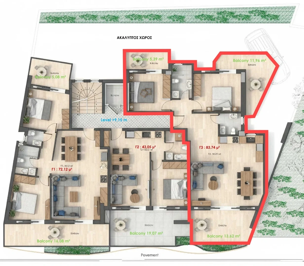 2 - venta apartamento frente al mar kalamáta peloponeso grecia