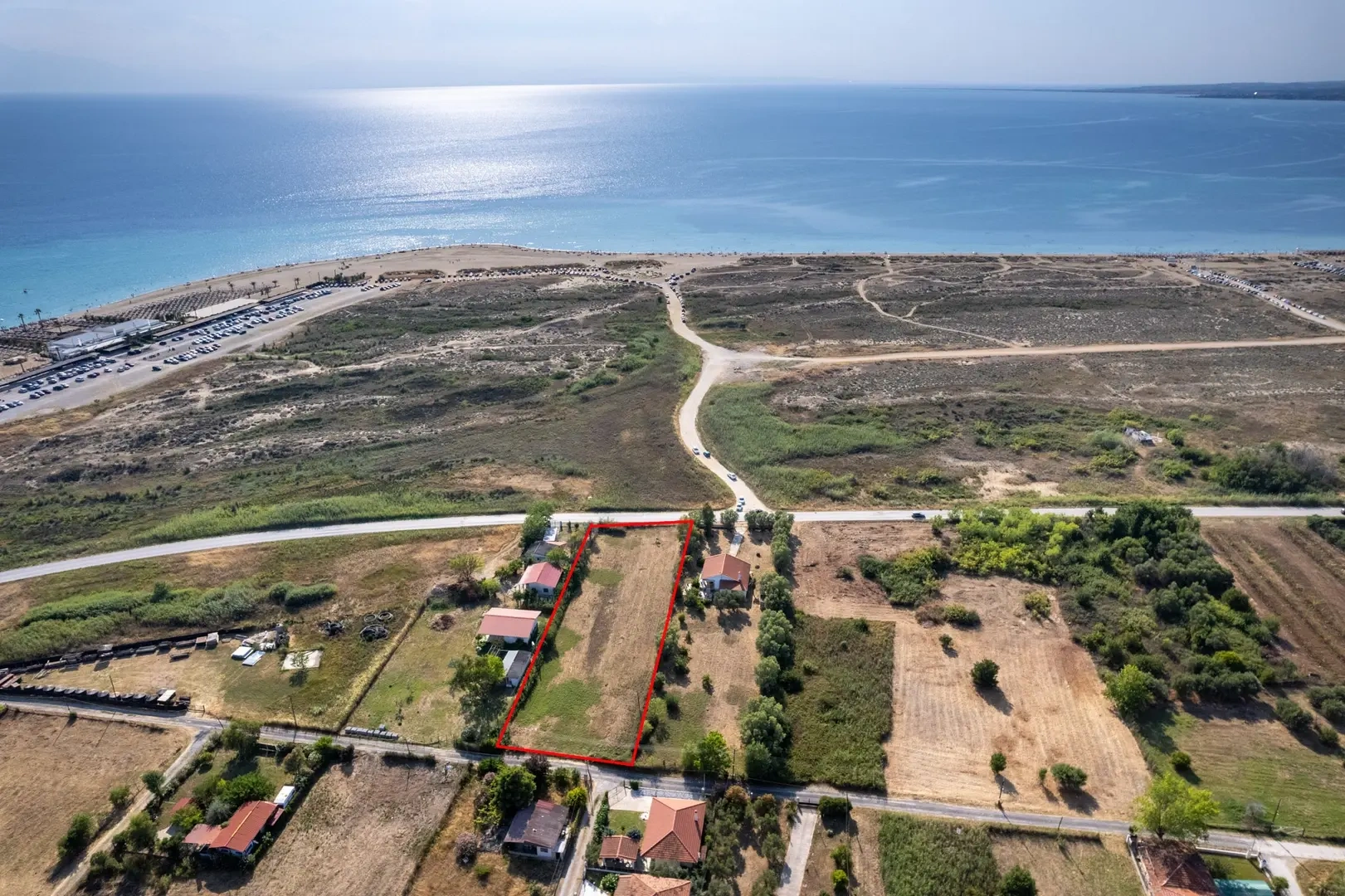 1 - venda terreno vista de mar nea irakleia macedónia central grécia