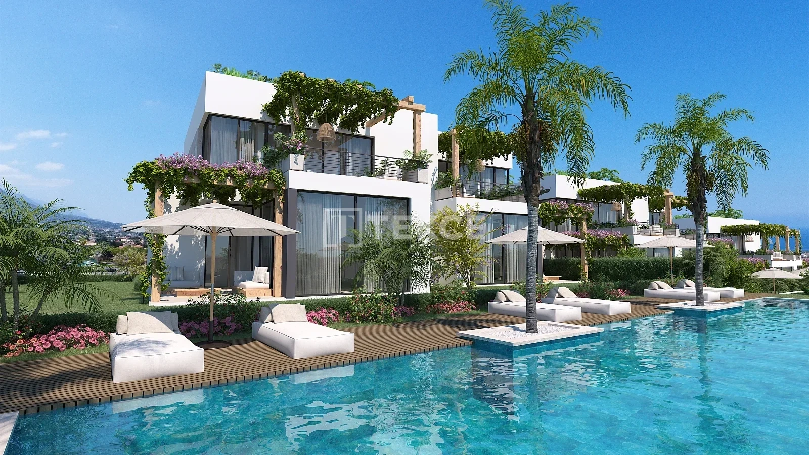 2 - verkoop appartement uitzicht op zee girne kyrenia cyprus