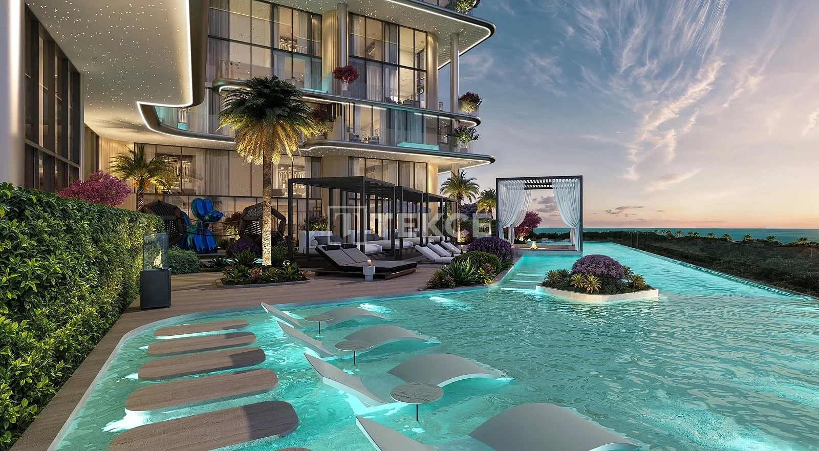 2 - vente appartement pieds dans l'eau dubai dubai émirats arabes unis