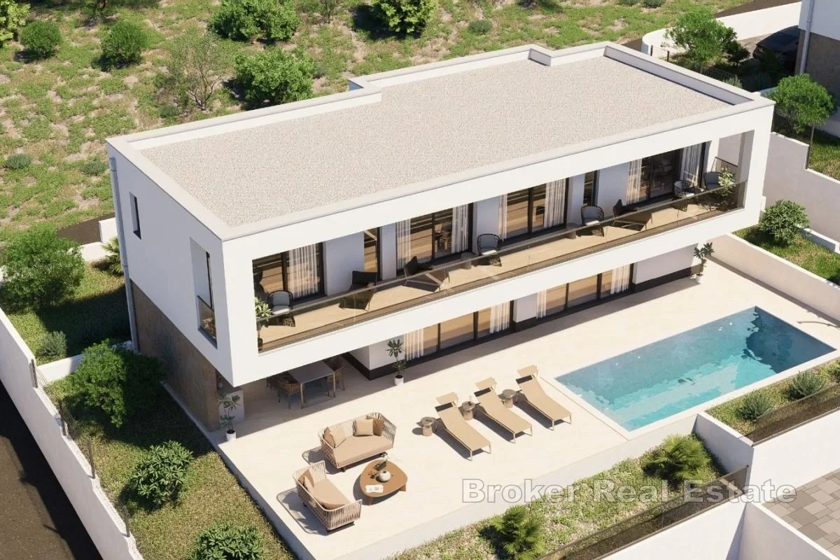 1 - vente maison vue mer trogir split-dalmatie croatie