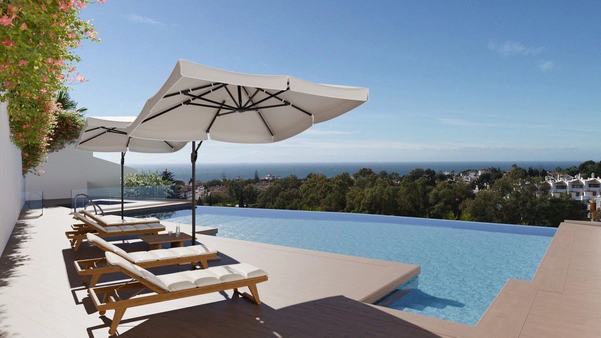 2 - venta casa vista al mar mijas andalucía españa