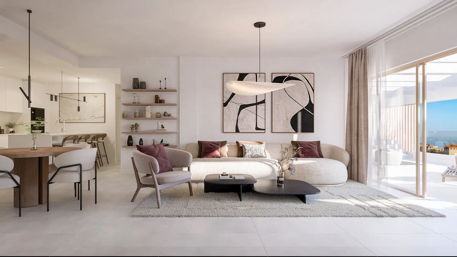 2 - venda apartamento vista de mar estepona - costa del sol andaluzia espanha