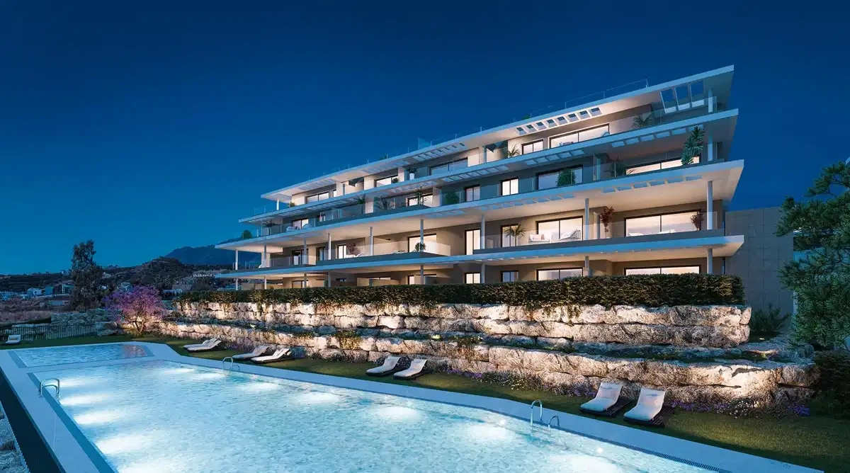 1 - продажа квартира вид моря estepona - costa del sol андалусия испания