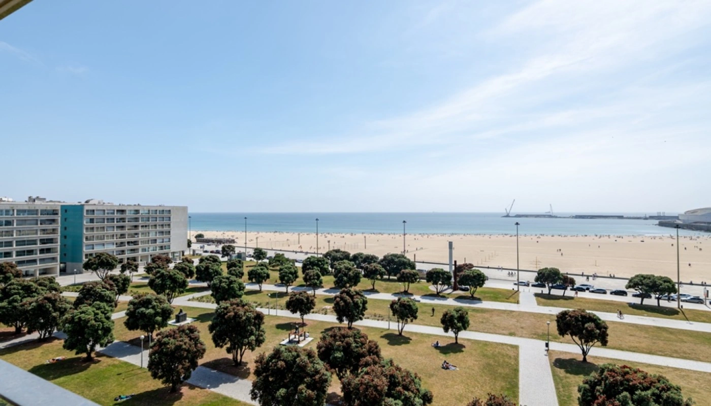 1 - verkoop appartement uitzicht op zee matosinhos north region portugal