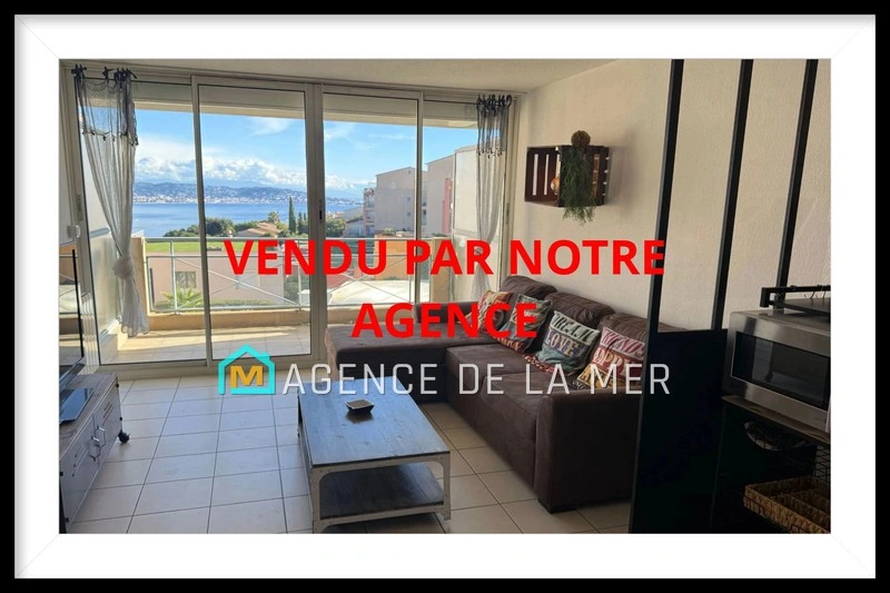 1 - vente appartement vue mer théoule-sur-mer alpes-maritimes france