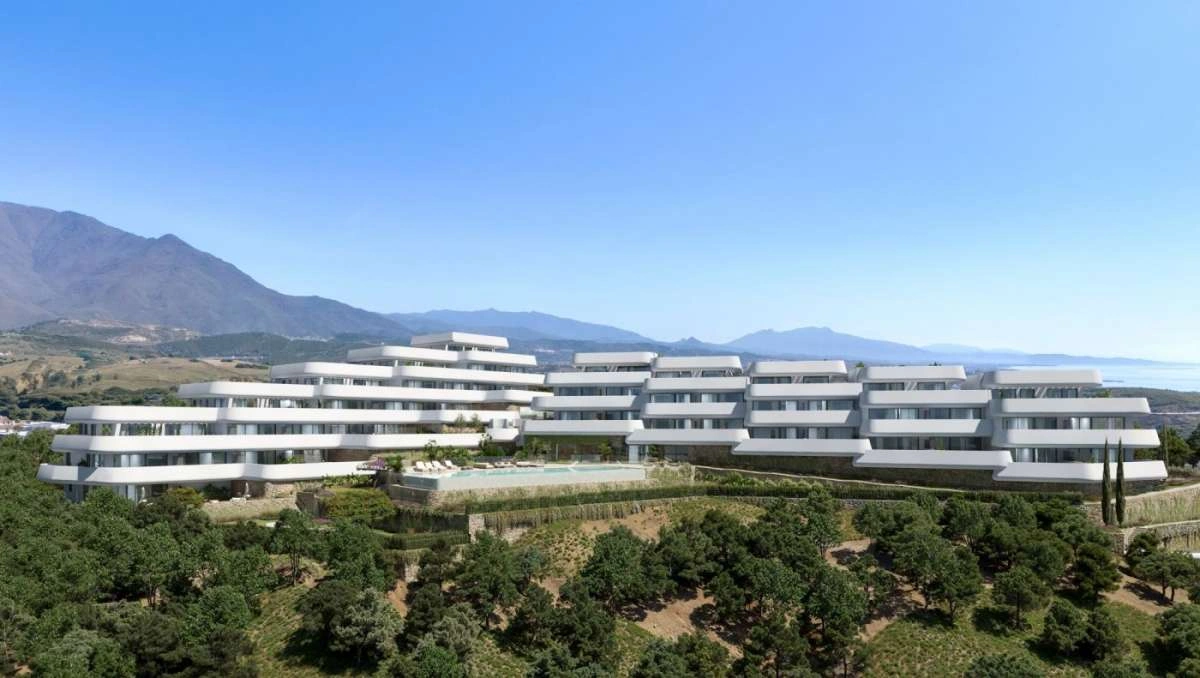 1 - vente appartement vue mer casares - costa del sol andalousie espagne