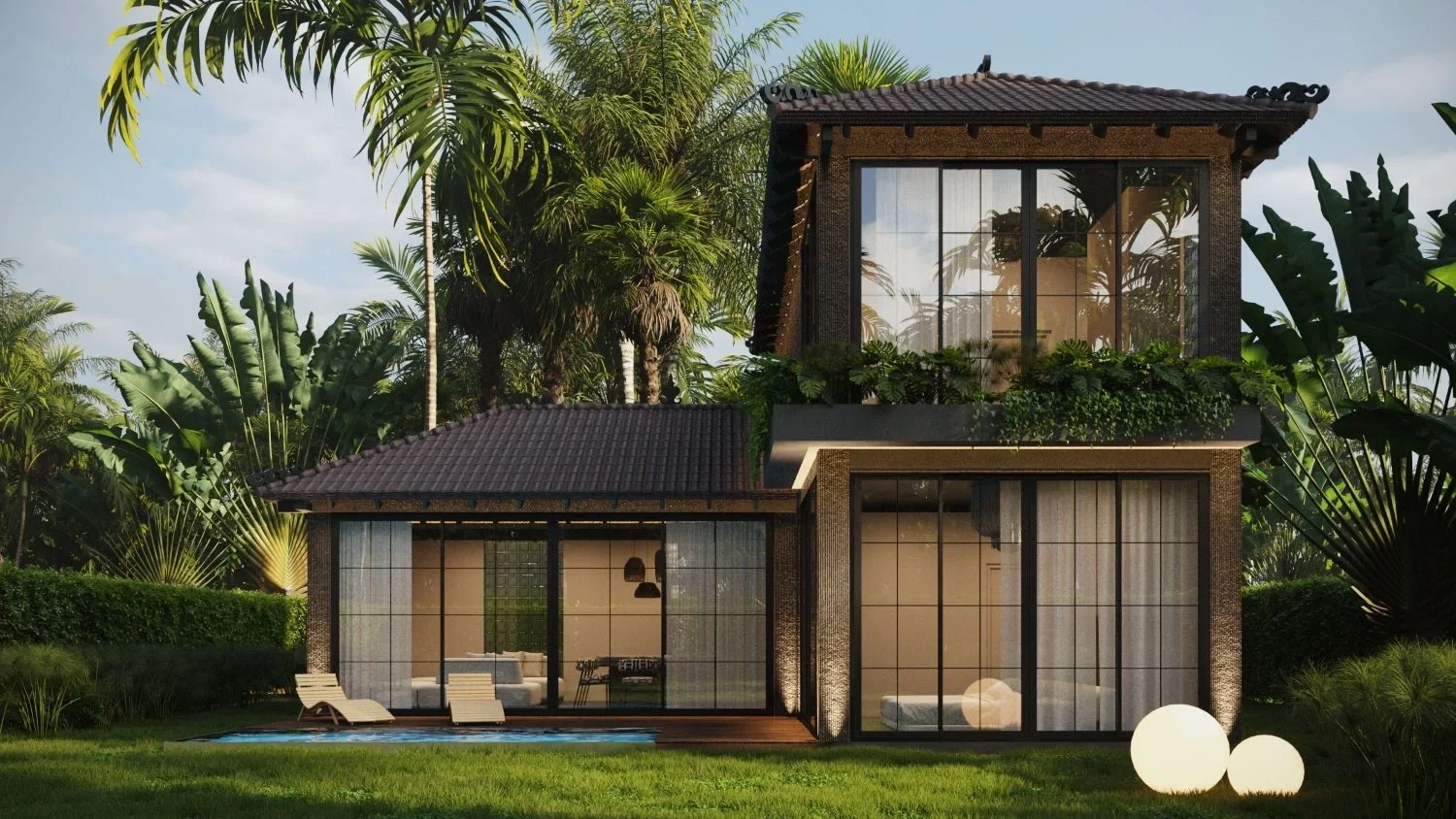 Maison avec 2 chambres