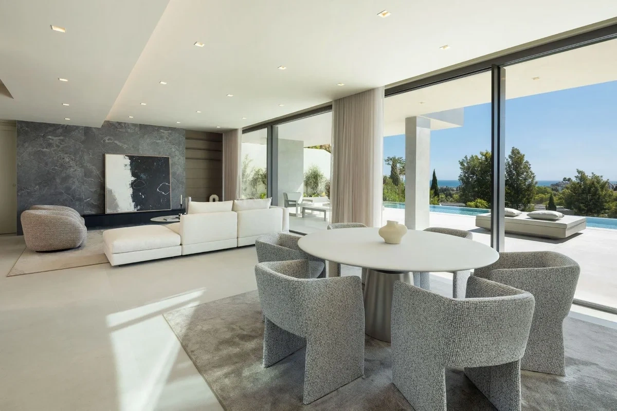 2 - sea view house for sale in benahavis - costa del sol andalusia spain