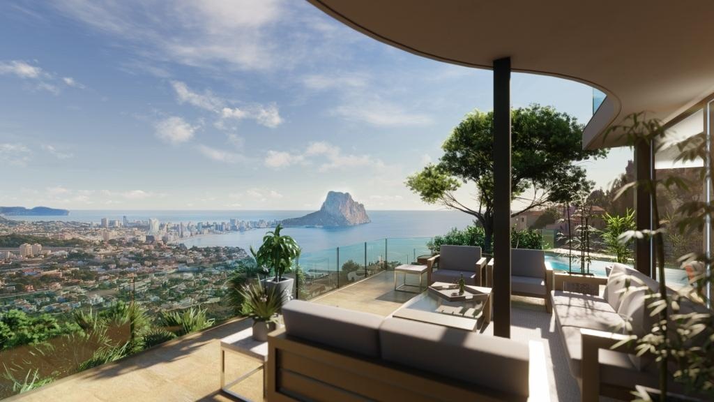 1 - verkauf haus meerblick calpe - costa blanca valencia spanien