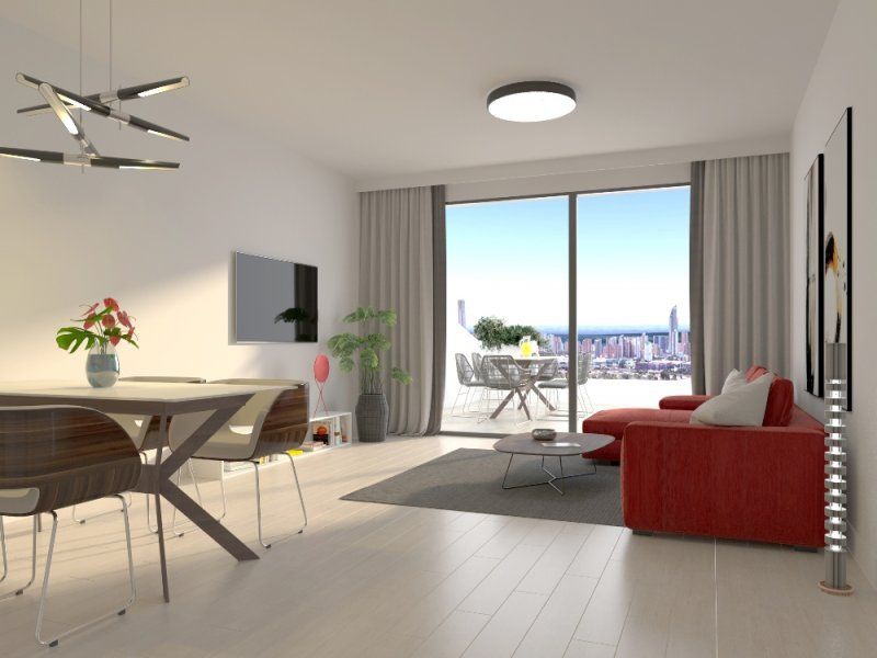 1 - sea view apartment for sale in benidorm - costa blanca valencian community spain