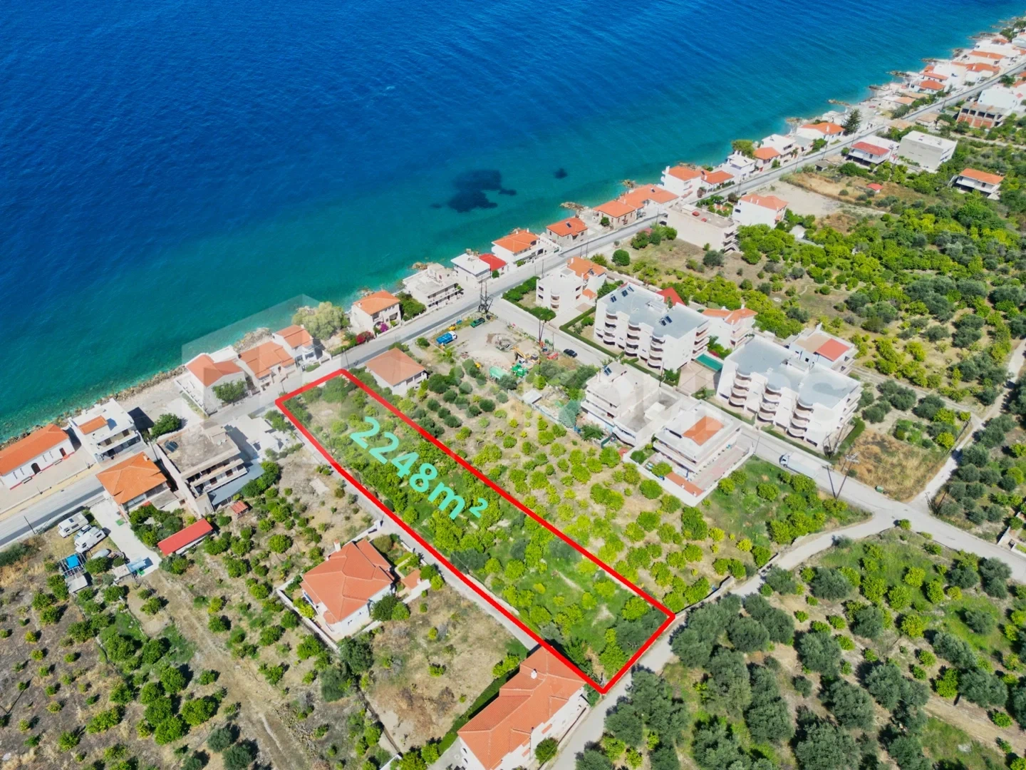 2 - venda terreno vista de mar xylokastro-evrostini peloponeso grécia