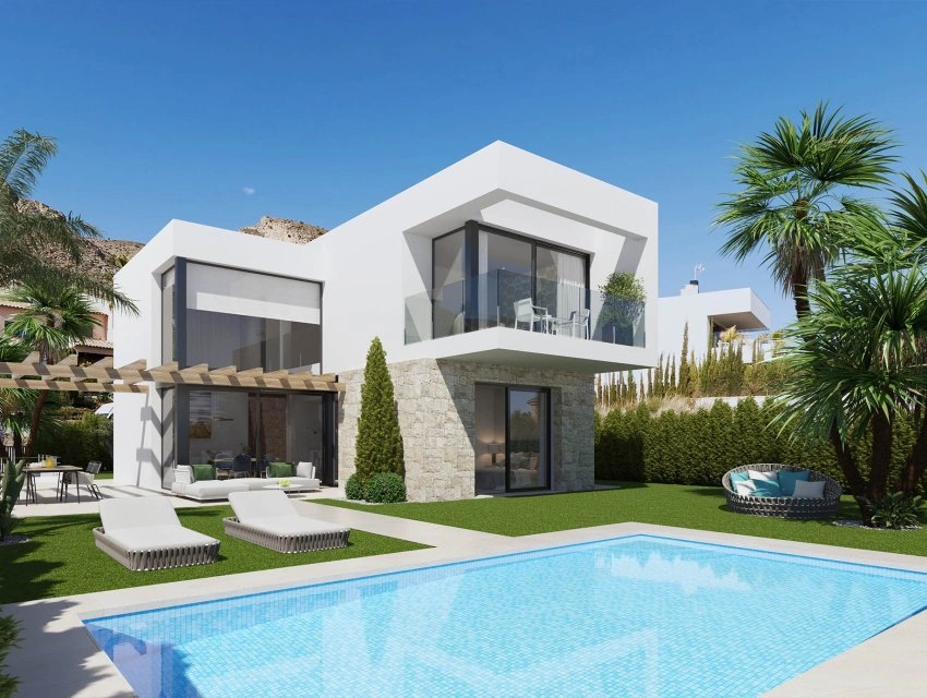 1 - verkoop huis uitzicht op zee finestrat - costa blanca valencian community spanje