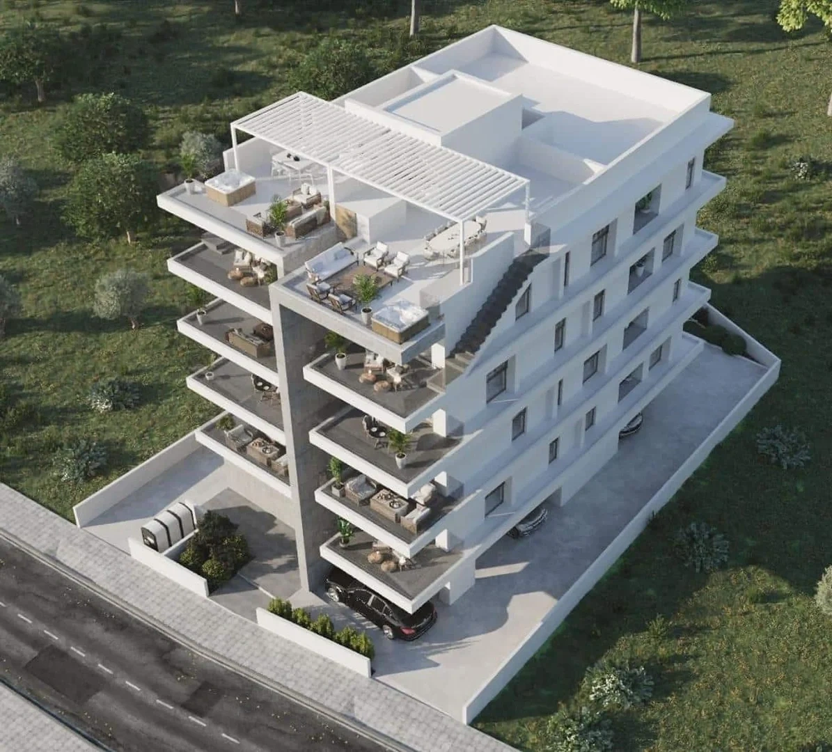 1 - vente appartement aradipou larnaca chypre