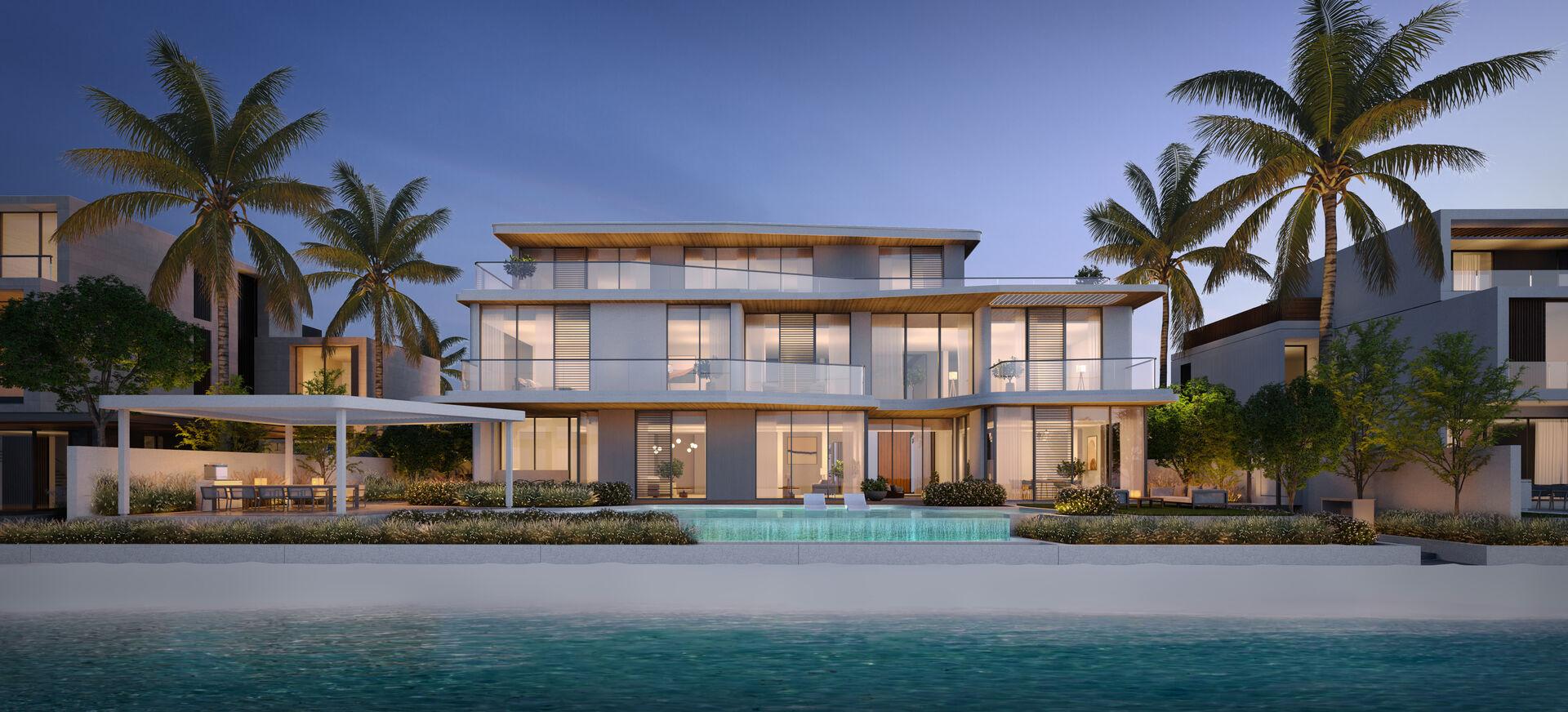 1 - vente maison pieds dans l'eau dubai dubai émirats arabes unis