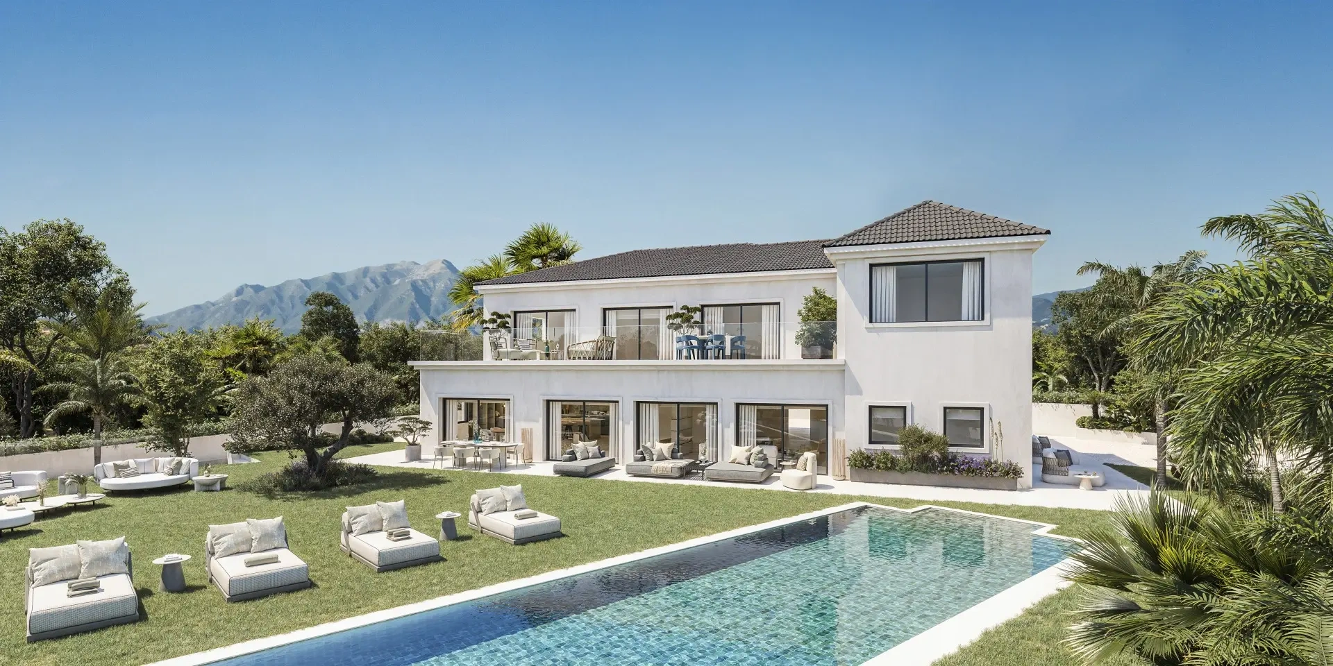 1 - продажа villa вид моря estepona - costa del sol андалусия испания