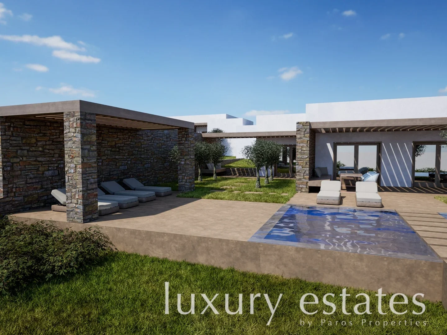2 - sea view new construction for sale in paros - cyclades south aegean greece