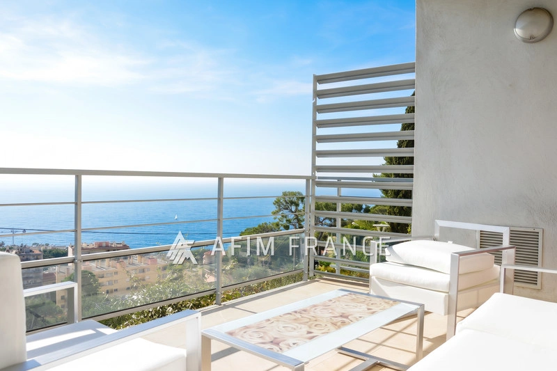1 - sea view apartment for sale in cap-d'ail alpes-maritimes france