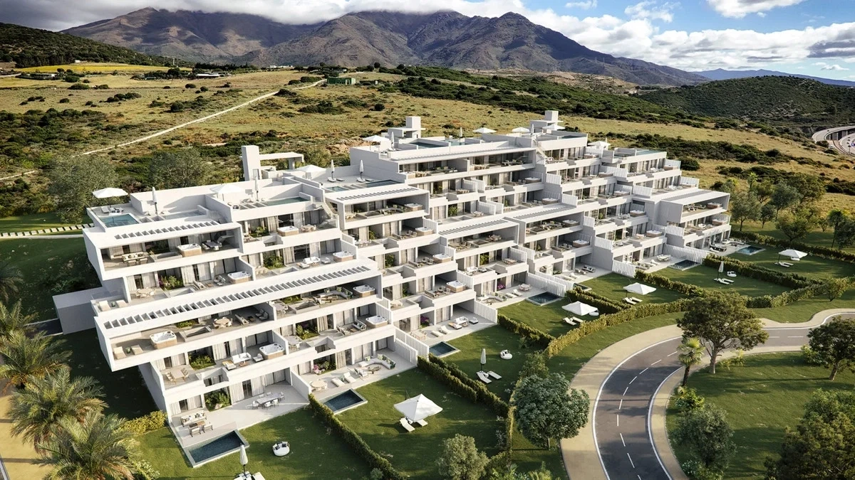 1 - vente appartement vue mer casares - costa del sol andalousie espagne