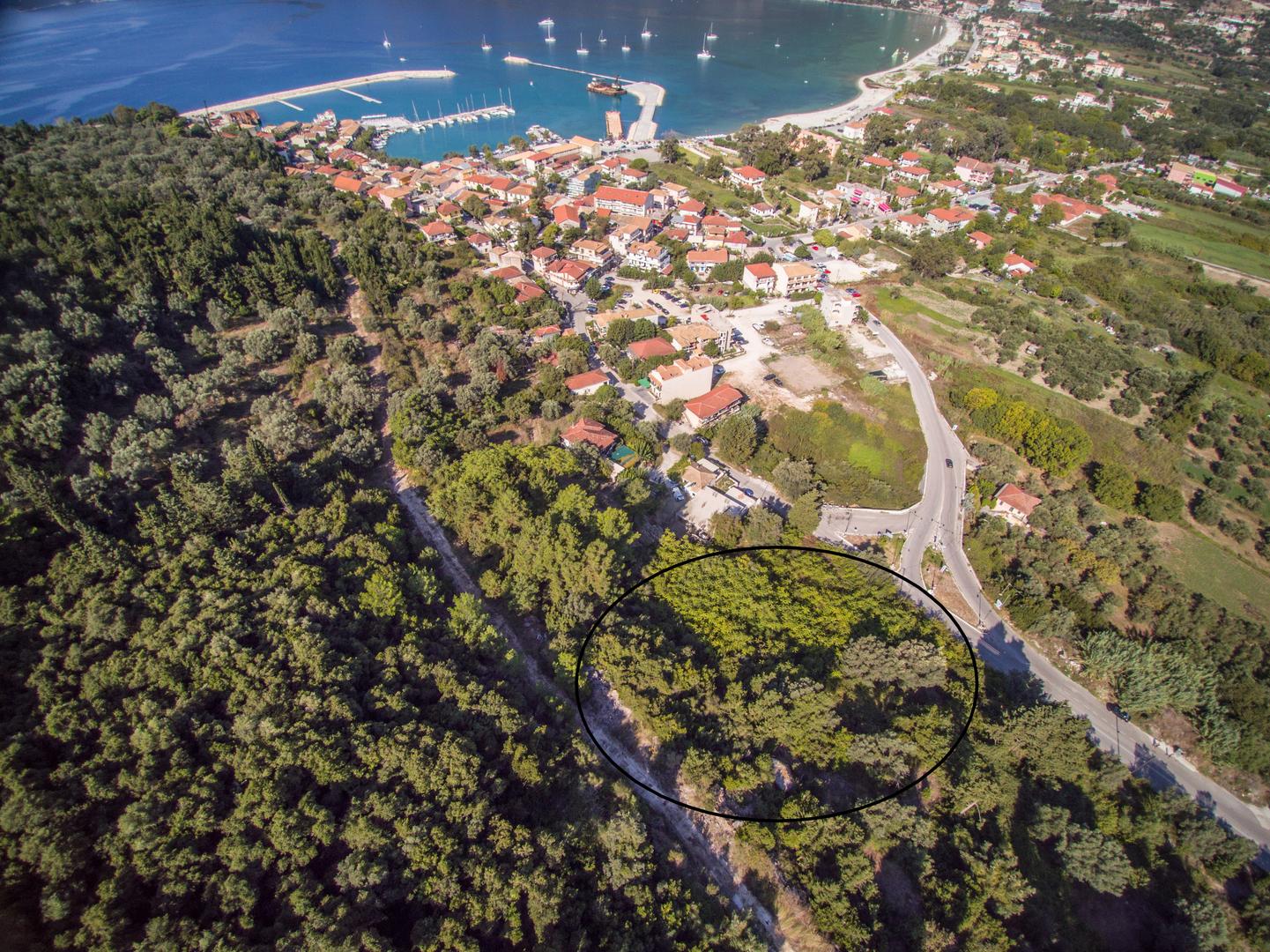 2 - vente terrain vue mer lefkada îles ioniennes grèce