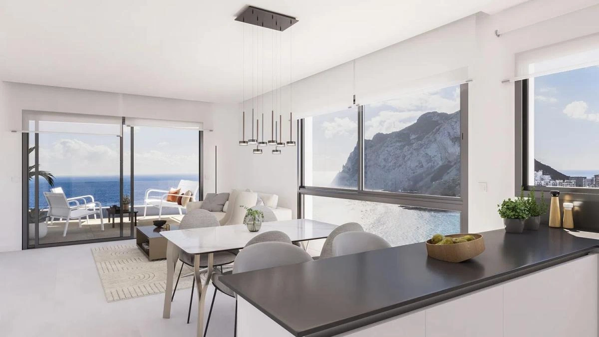 2 - verkoop appartement aan het water calpe - costa blanca valencian community spanje