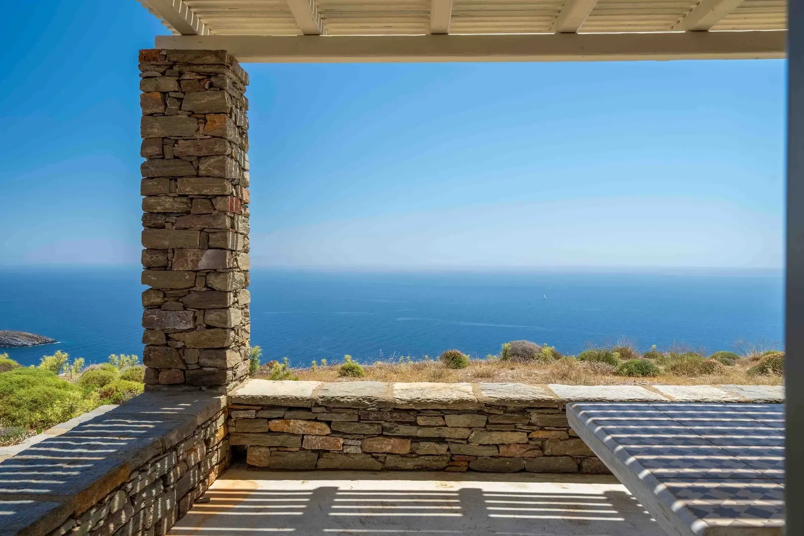 1 - vente maison vue mer kéa - cyclades egée méridionale grèce