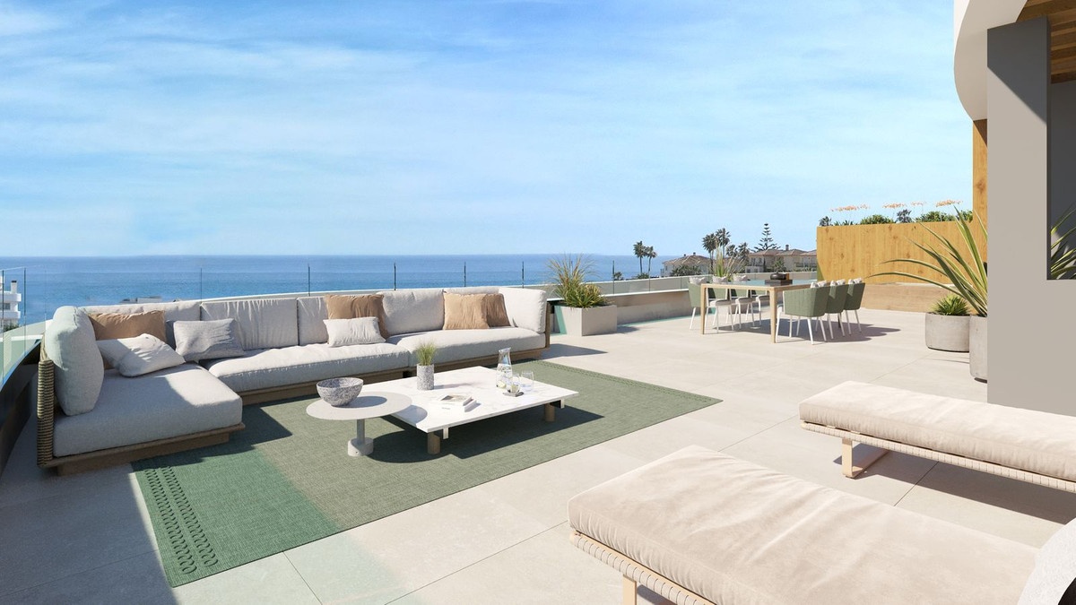 1 - vente appartement pieds dans l'eau mijas andalousie espagne