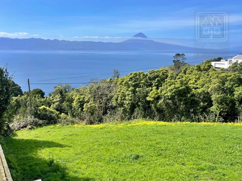 1 - vente terrain vue mer calheta les açores portugal