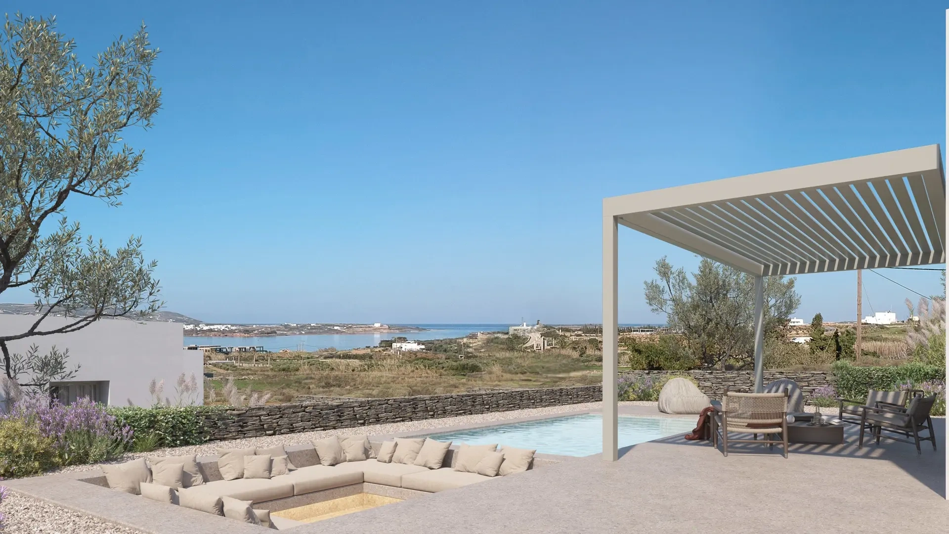 2 - venda casa vista de mar paros - cíclades egeu meridional grécia
