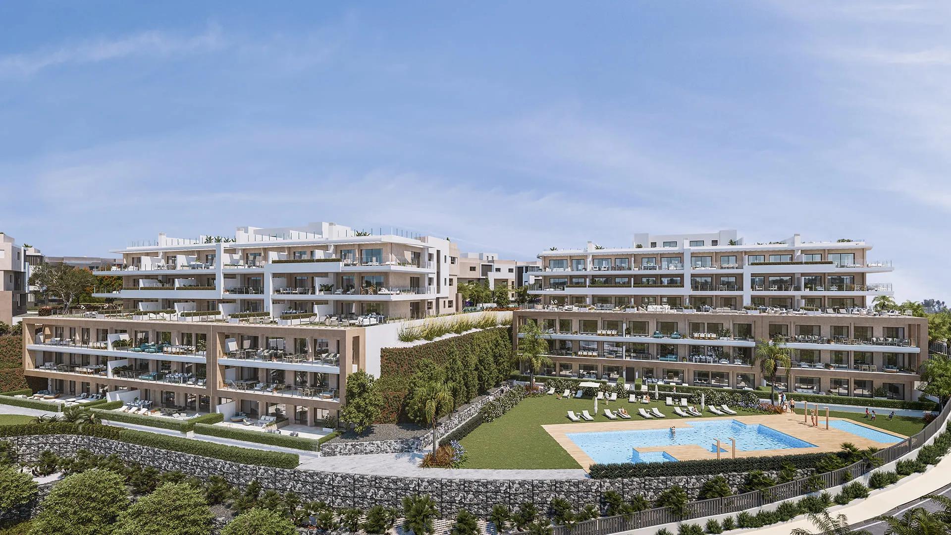 1 - Neubauprojekt Nouveau programme résidentiel à Estepona estepona - costa del sol andalusien spanien