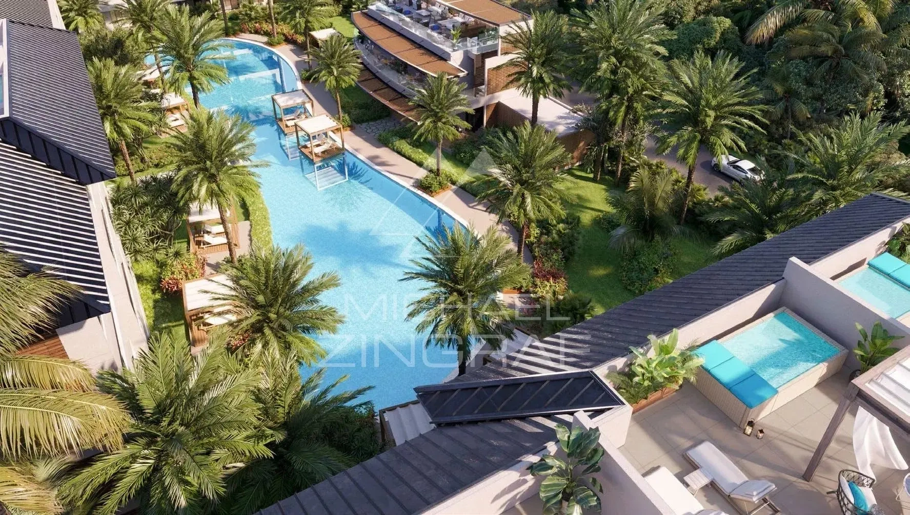 Appartement avec piscine