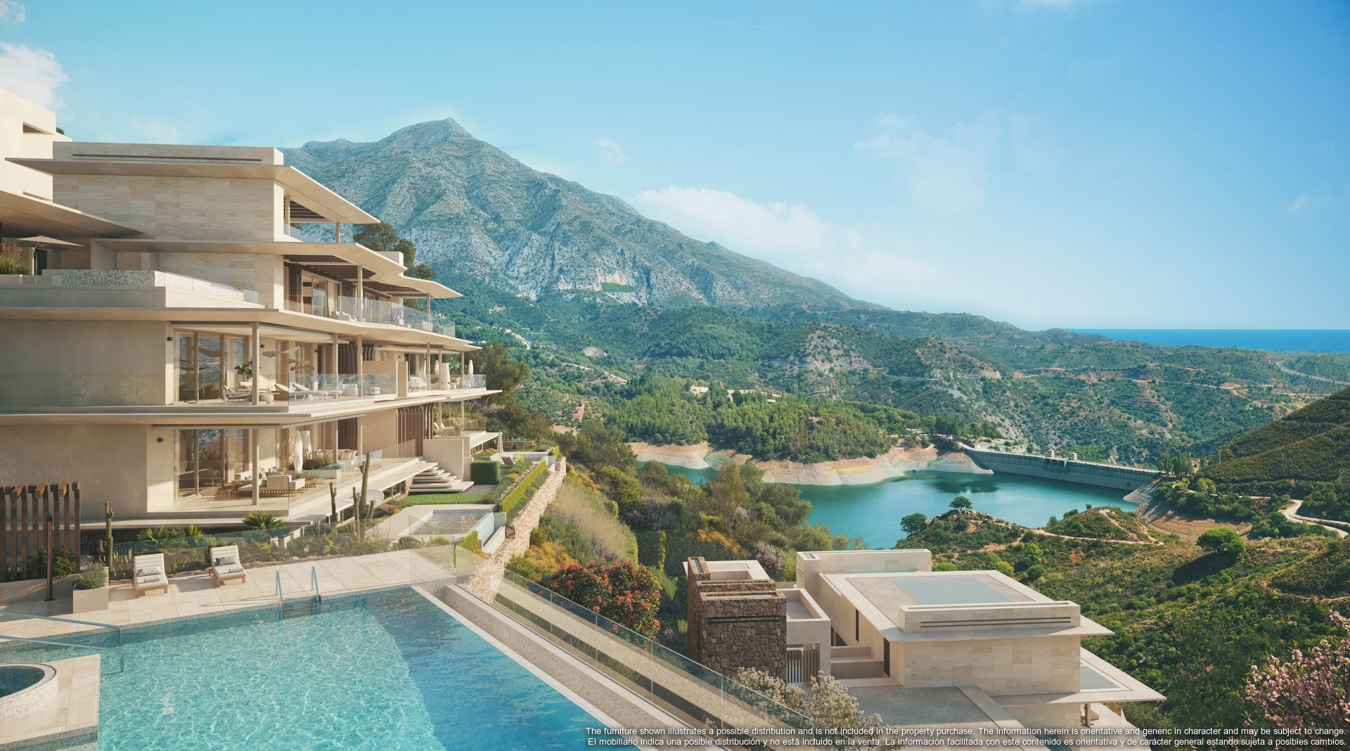 2 - vente appartement vue mer benahavis - costa del sol andalousie espagne