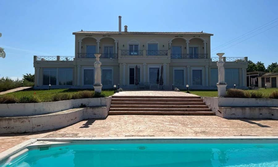 1 - vente maison vue mer acharavi îles ioniennes grèce